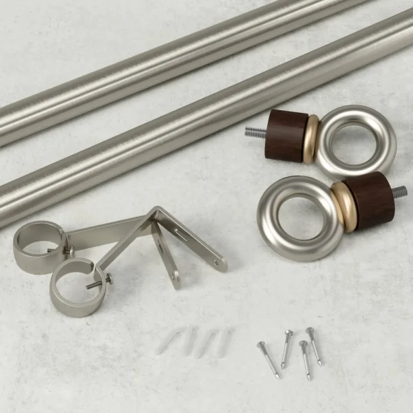 Umbra Silver Curtain Rod - Circo* Poles & Curtains