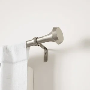 Umbra Silver Curtain Rod - Ella* Poles & Curtains