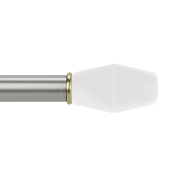 Umbra Silver Curtain Rod - Fade* Poles & Curtains