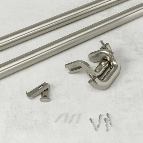 Umbra Silver Curtain Rod - Twilight* Poles & Curtains