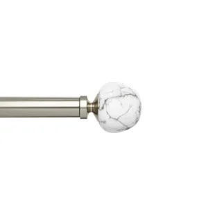 Umbra Silver Curtain Rod - Venus* Poles & Curtains