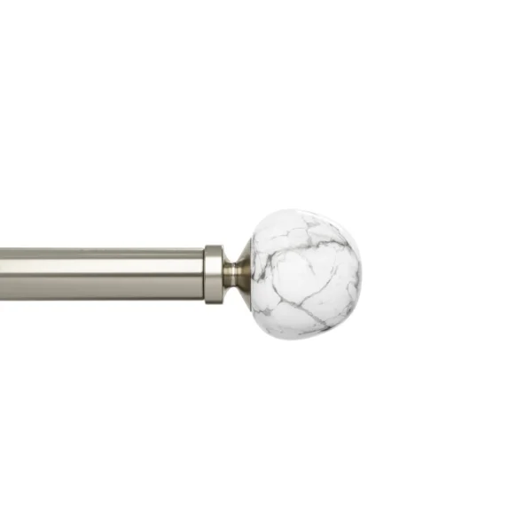 Umbra Silver Curtain Rod - Venus* Poles & Curtains