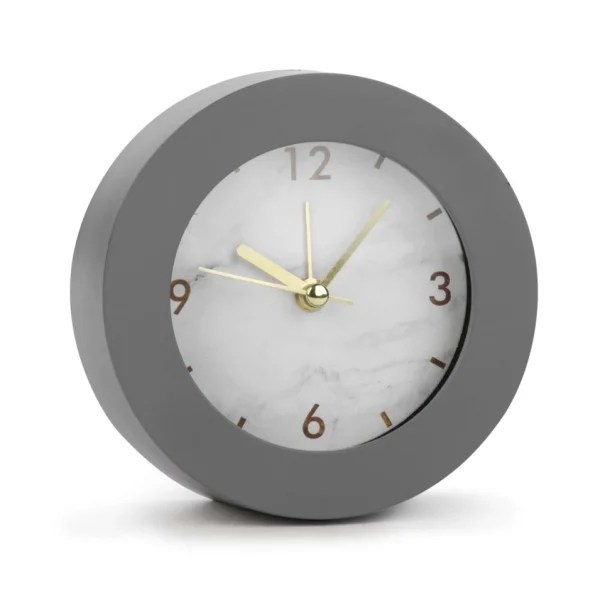 Attitudes Import 2 Small Alarm Clock - Gray* Decorative Objects