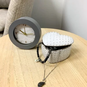 Attitudes Import 2 Small Alarm Clock - Gray* Decorative Objects