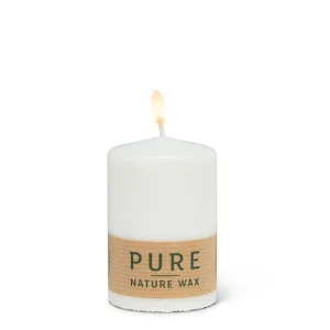 Abbott Small Ecological Pillar - White* Decorative Candles