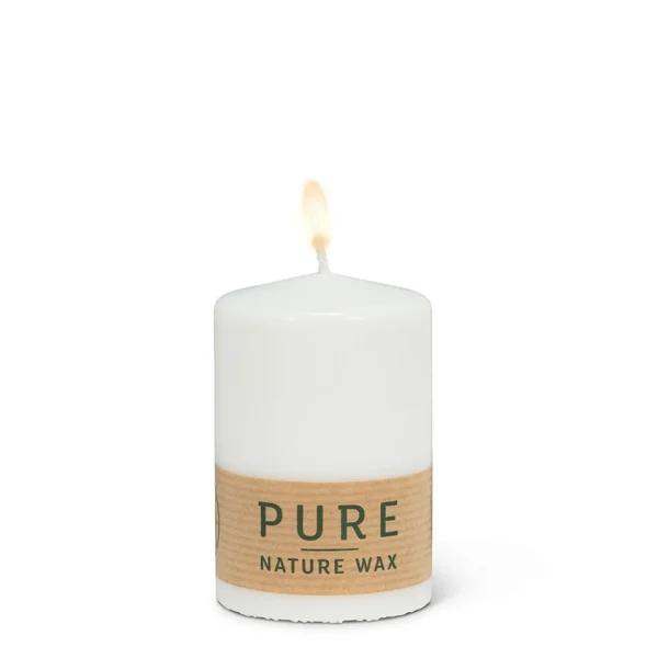 Abbott Small Ecological Pillar - White* Decorative Candles