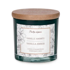 Attitudes Import Small Glass Candle - Amber Vanilla* Decorative Candles