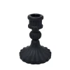 Nostalgia Import Small Glass Candle Holder* Candle Holders