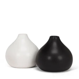 Abbott Small Matte Black Vase - Cashmere* Vases & Pots