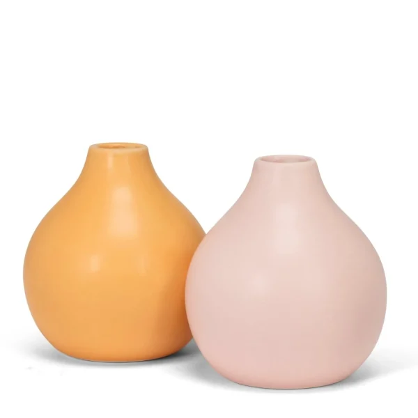 Abbott Small Matte Pink Vase - Cashmere* Vases & Pots