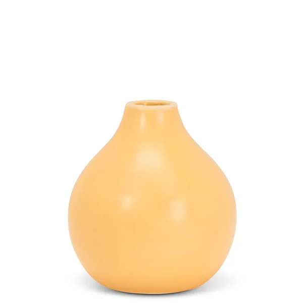 Abbott Small Matte Vase - Cashmere Yellow* Vases & Pots