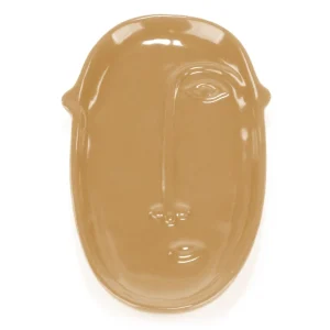 Attitudes Import Small Plate - Abstract Face* Plates, Trays & Containers