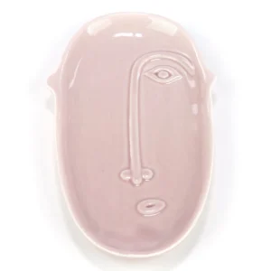Attitudes Import Small Plate - Abstract Face* Plates, Trays & Containers