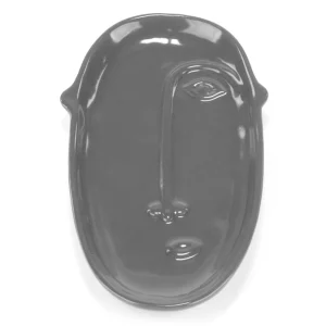 Attitudes Import Small Plate - Abstract Face* Plates, Trays & Containers
