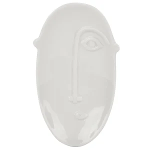 Attitudes Import Small Plate - Abstract Face* Plates, Trays & Containers