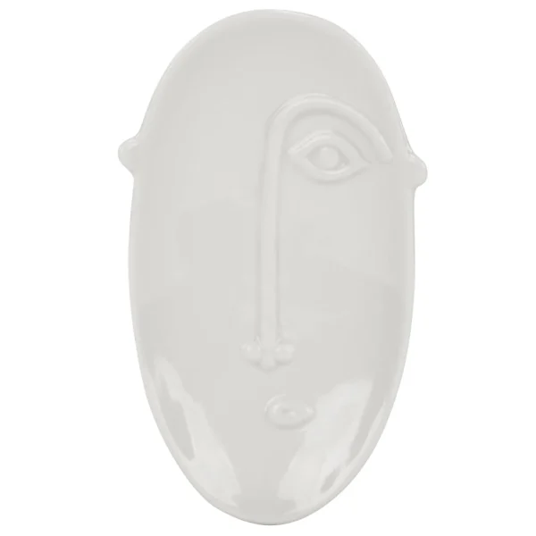 Attitudes Import Small Plate - Abstract Face* Plates, Trays & Containers