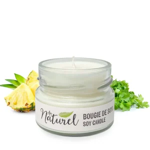 Au Naturel Soy Candle 125Ml - Coriander Pineapple* Scented Candles
