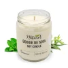 Au Naturel Soy Candle 500Ml - Eucalyptus And Mint* Scented Candles