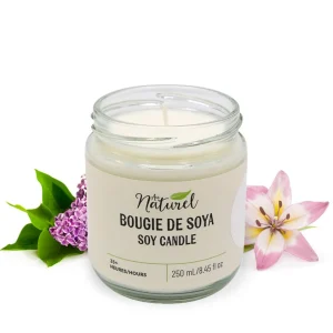 Au Naturel Soy Candle 250Ml - Lilac And Lilly* Scented Candles