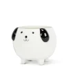 Abbott Standing Ceramic Pot - Dog* Vases & Pots
