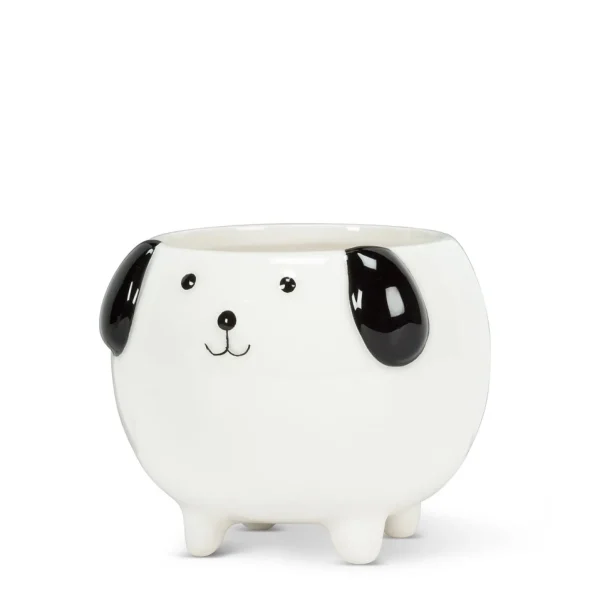 Abbott Standing Ceramic Pot - Dog* Vases & Pots