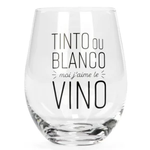 Attitudes Import 2 Stemless Wine Glass - Tinto Ou Blanco* Products With Text