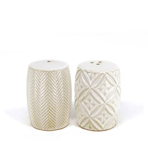 Danesco Stoneware Salt & Pepper Shakers* Salt & Pepper Shakers