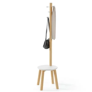 Umbra Stool And Coat Rack - Pillar* Handles & Hooks