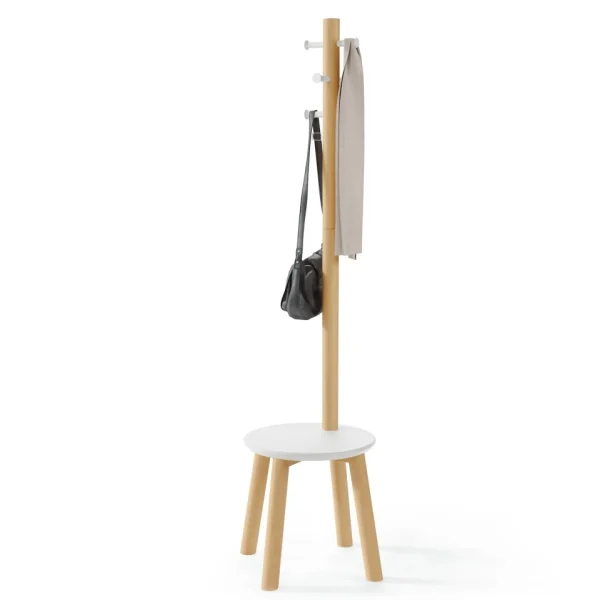Umbra Stool And Coat Rack - Pillar* Handles & Hooks