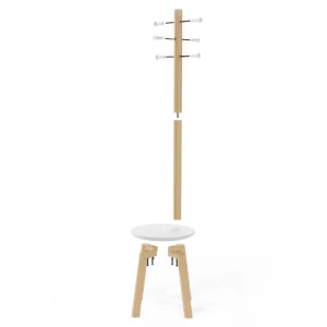 Umbra Stool And Coat Rack - Pillar* Handles & Hooks