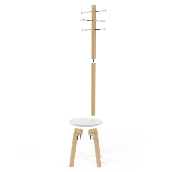 Umbra Stool And Coat Rack - Pillar* Handles & Hooks