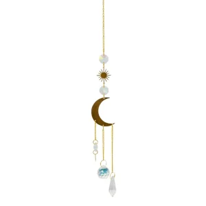 Nostalgia Import Suncatcher - Moon Pendant* Decorative Objects