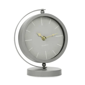 Attitudes Import 2 Table Clock - Grey* Decorative Objects