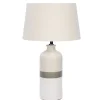 Attitudes Import 2 Table Lamp - Base With Gray Stripe* Luminaires