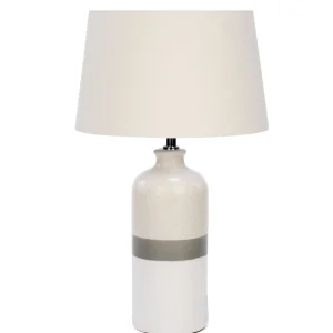 Attitudes Import 2 Table Lamp - Base With Gray Stripe* Luminaires