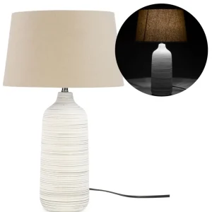 Attitudes Import 2 Table Lamp With Ribbed Base* Luminaires