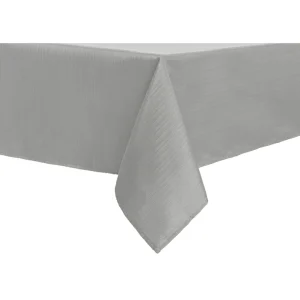 Safdie & Co Textured Fabric Tablecloth - Light Grey* Tablecloths, Placemats & Napkins