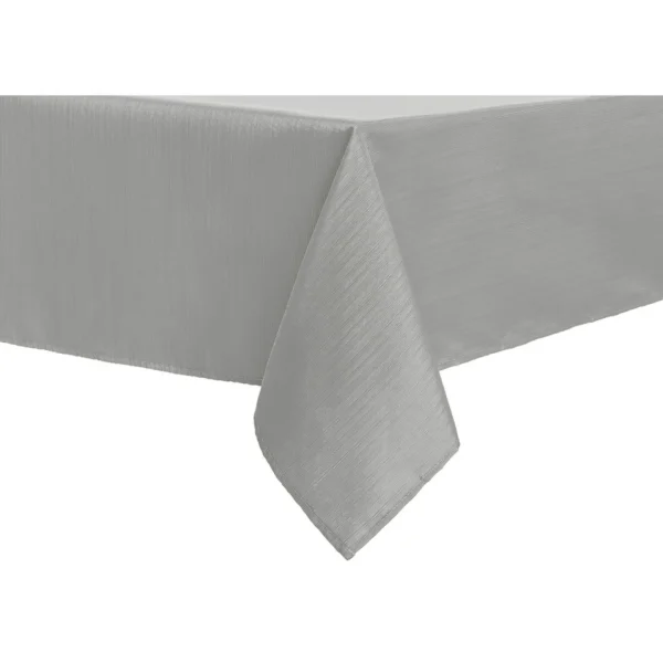 Safdie & Co Textured Fabric Tablecloth - Light Grey* Tablecloths, Placemats & Napkins