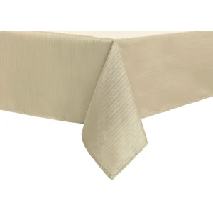 Safdie & Co Textured Fabric Tablecloth - Beige* Tablecloths, Placemats & Napkins