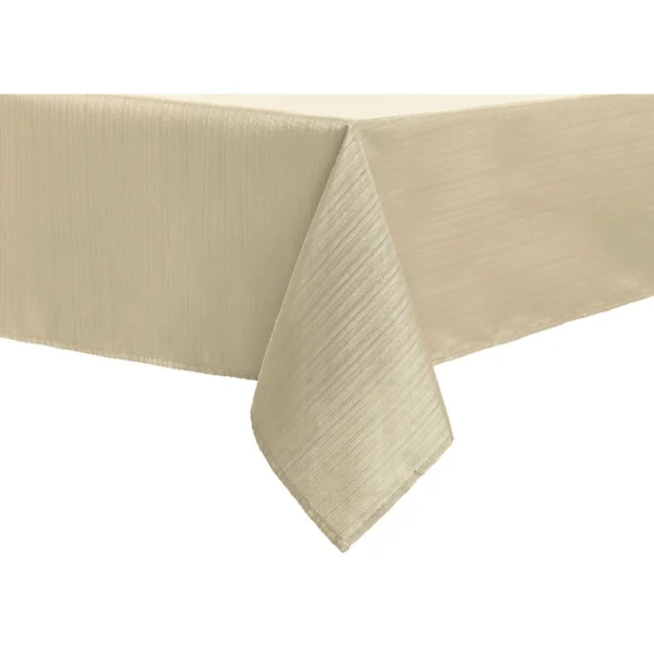 Safdie & Co Textured Fabric Tablecloth - Beige* Tablecloths, Placemats & Napkins