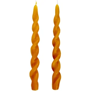 CTG Brands Twisted Candle Set - Ochres* Decorative Candles