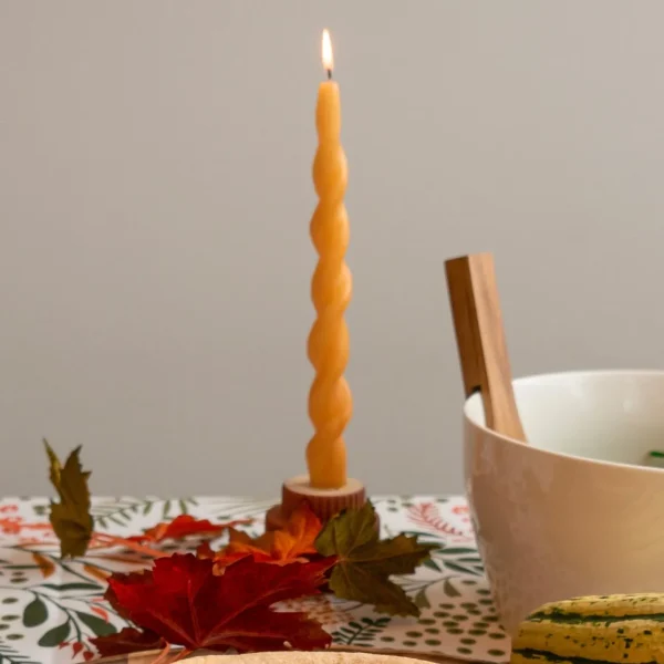 CTG Brands Twisted Candle Set - Ochres* Decorative Candles