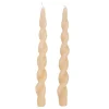CTG Brands Twisted Candle Set - Sand* Decorative Candles