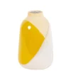 CTG Brands Two Tone Glazed Vase - Yellow* Vases & Pots