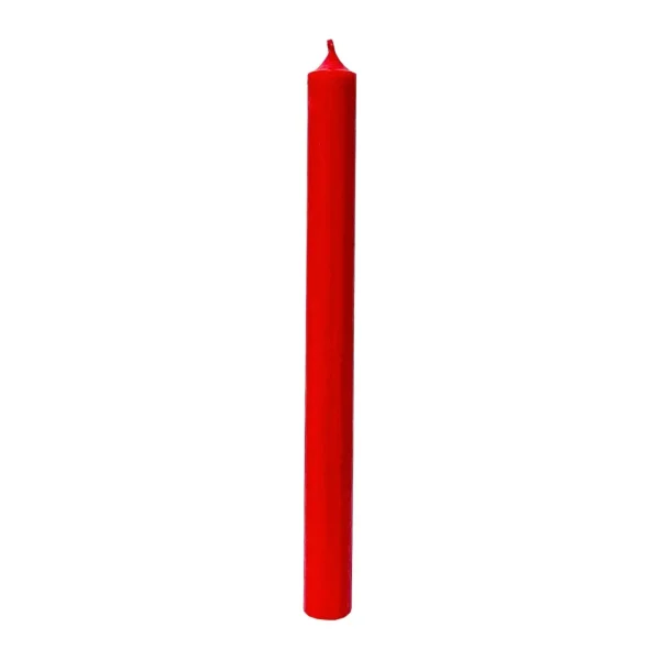 Carsim trading Unscented Candle - Red* Decorative Candles