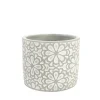 Nostalgia Import Vase With Flower Pattern - Cayenne* Vases & Pots