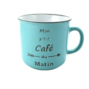 Nostalgia Import Vintage Mug - Mon P'Tit Cafe Du Matin* Mugs With Text