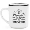 Attitudes Import 2 Vintage Mug - Retirement* Mugs With Text