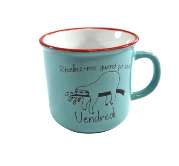 Nostalgia Import Vintage Mug - Sloth* Mugs With Text