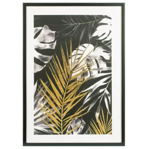 Attitudes Import Wall Frame - Golden Foliage* Plates & Wall Frames